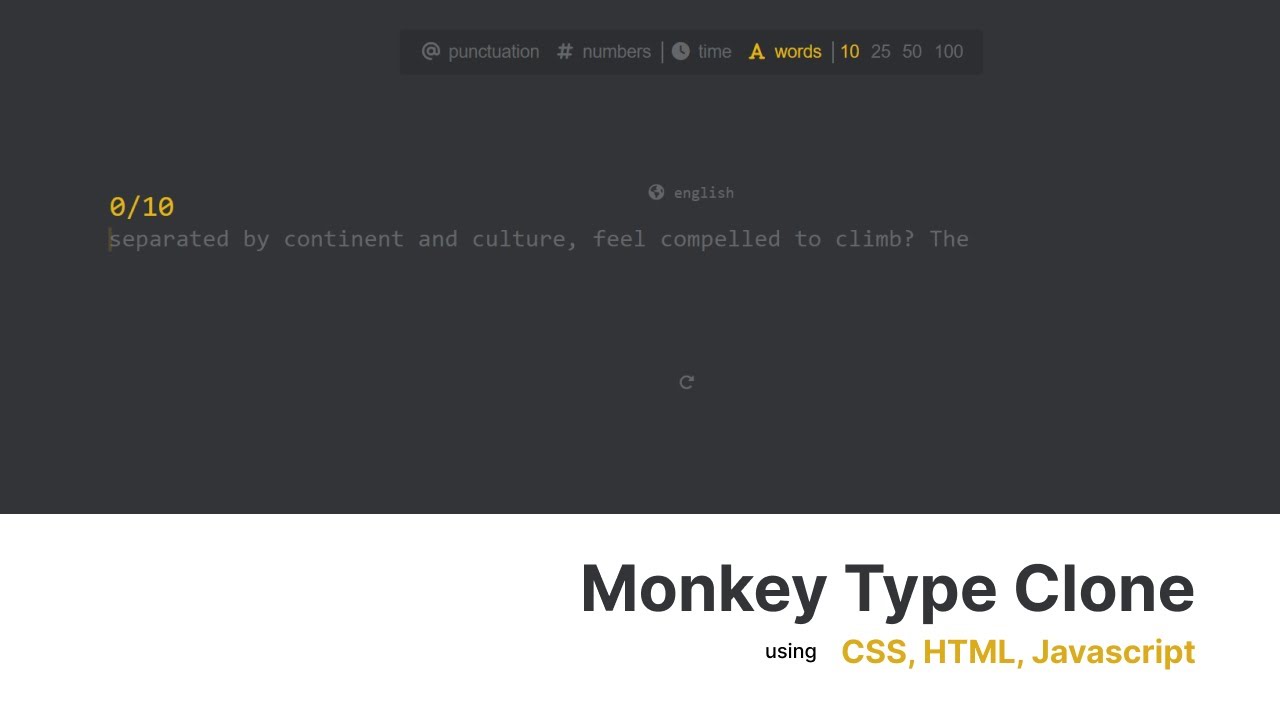 Imagen clon monkeytype
